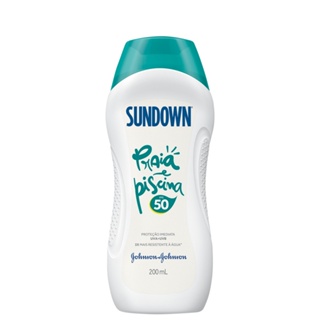 Protetor Solar em Creme Sundown Praia e Piscina FPS 50 200ml