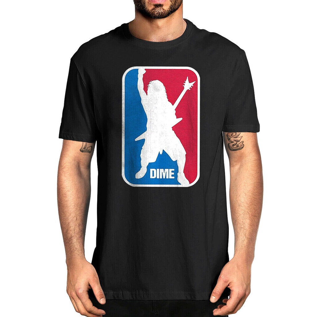 Camiseta 100 % Algodão Dimebag Darrell Sport Logo Amantes Da Guitarra ...