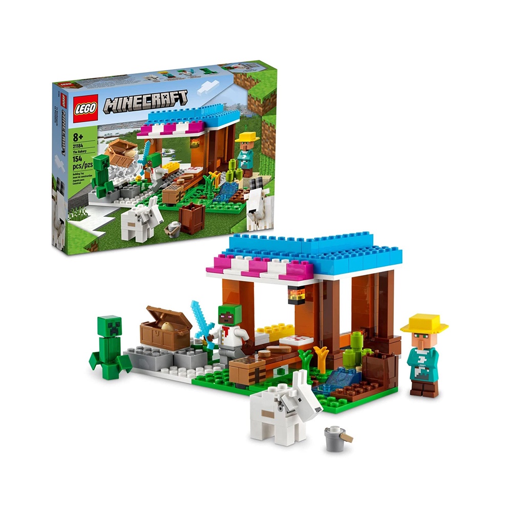 LEGO® Minecraft® A Casa Cogumelo 21179 Kit Incrível (272 Peças)