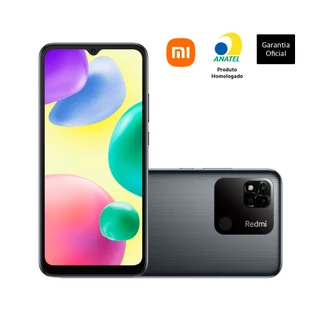 Smartphone Xiaomi Redmi 10A Tela de 6,53 Polegadas 64GB, 3GB RAM, CX341