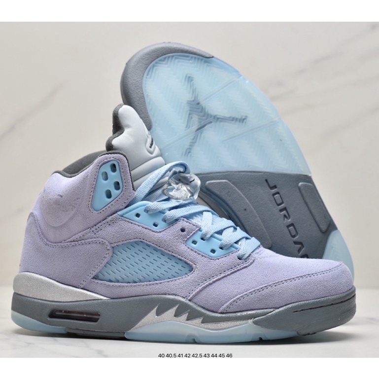 NIKE Air Jordan 5 AJ5 Tênis De Basquetebol Casual De Ponta Média Para Homens