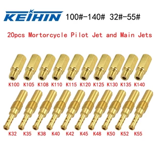 Kit 10 Gicle Esguicho Alta Koso Oko Keihin Pwk Gigle Gicleur
