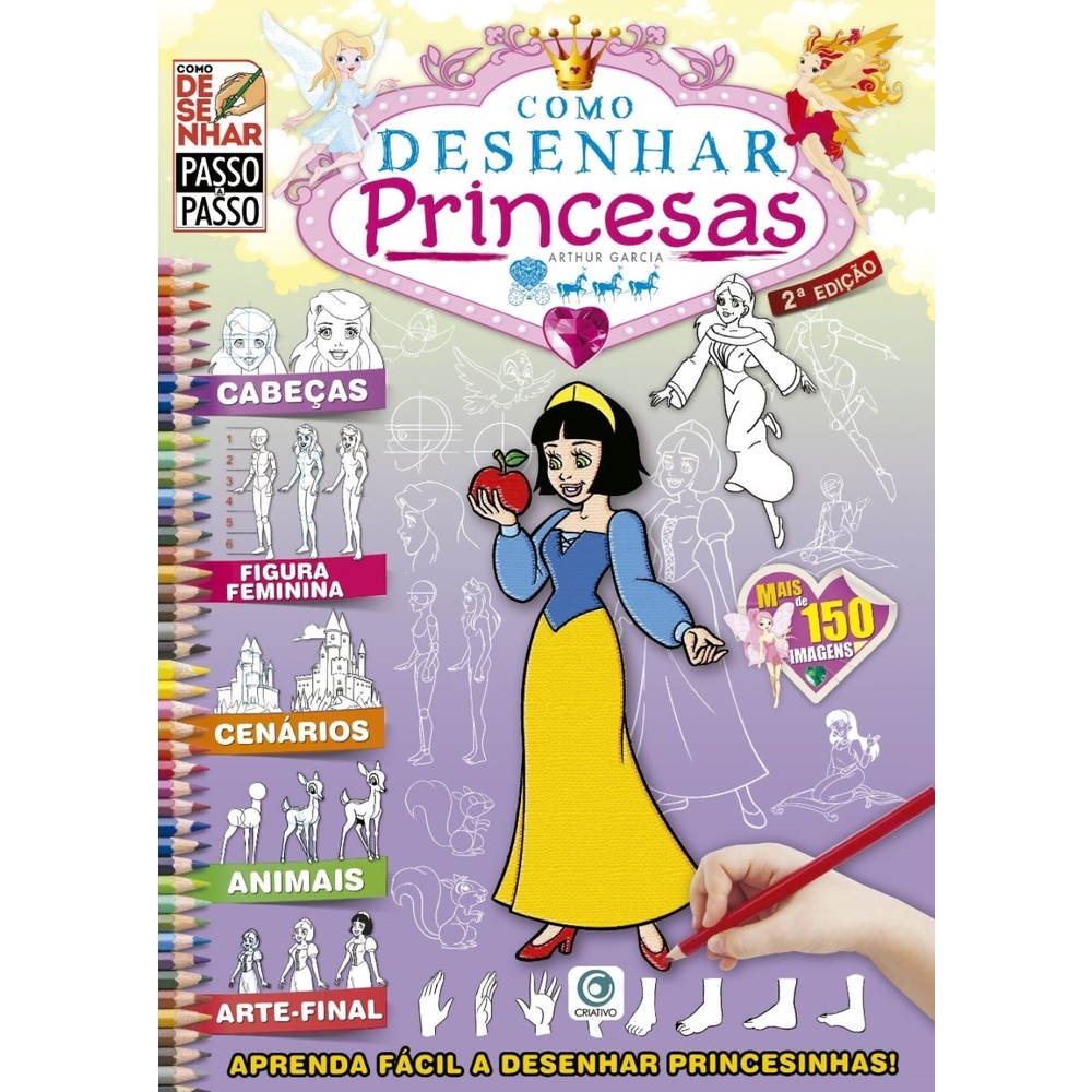 COMO DESENHAR PRINCESAS Shopee Brasil