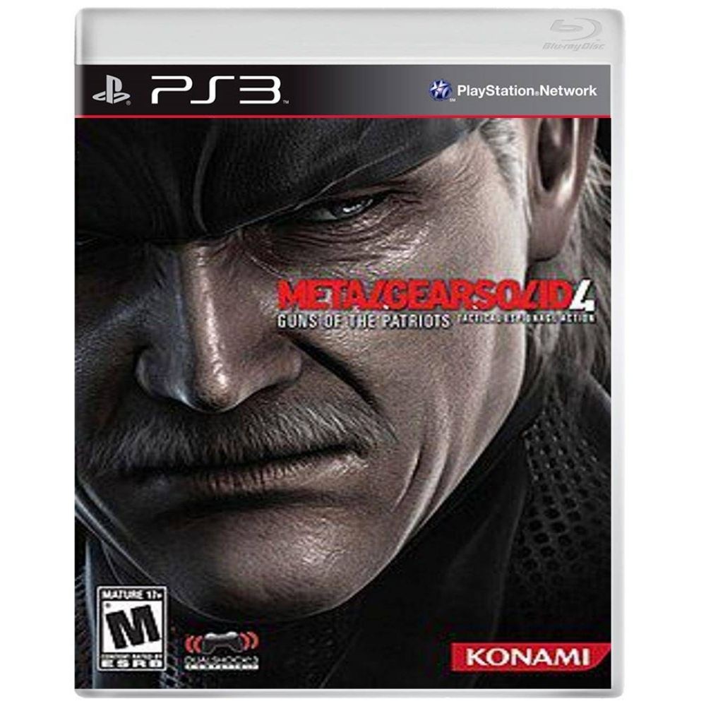 Metal Gear Solid 4 Guns Of The Patriots Ps3 Midia Fisica