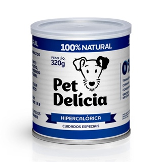 Ração Úmida Pet Delícia Cães Hipercalórica - 320g