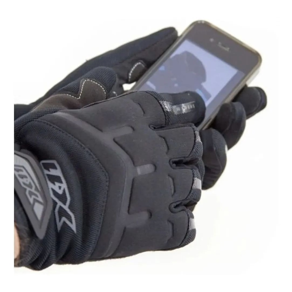 Luva X11 FitX Motoqueiro Touchscreen Masculina Proteção Frio