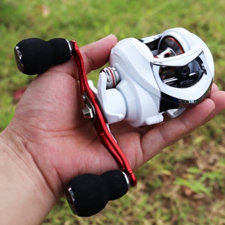 Carretel de pesca 18 + 1BB Forte poder de arrasto 10 kg Rodas de pesca de carpa branca Rastreamento de pesca Carretilha de pesca