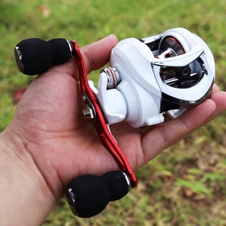 Carretel de pesca 18 + 1BB Forte poder de arrasto 10 kg Rodas de pesca de carpa branca Rastreamento de pesca Carretilha de pesca