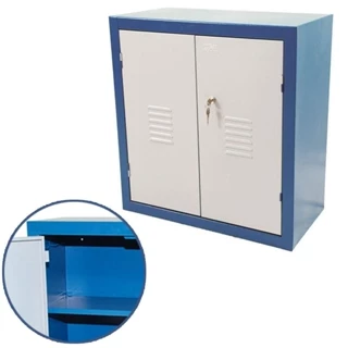 Armário para Ferramentas c/ 1 Prateleiro e Duas Portas ARM08 FERCAR em Oferta na Shopee