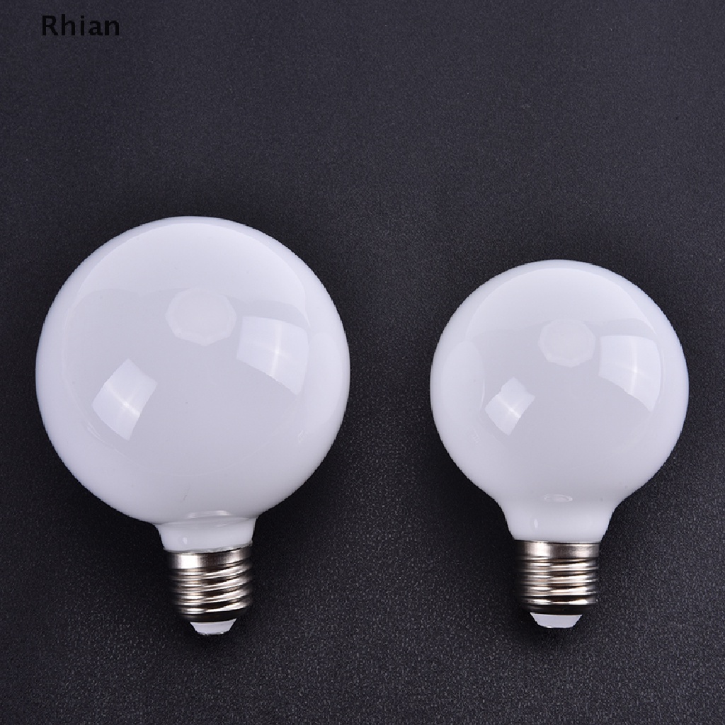 [Lâmpada De Vidro Leitoso G80 G95 7W E27 Globo Frio/LED Branca Quente COD