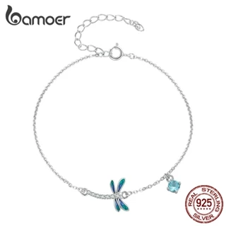 Bamoer Prata 925 Libélula Pulseira Design Simples Joalheria Da Moda Para Mulheres E Estudantes em Oferta na Shopee