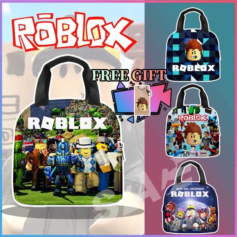 Lancheira Roblox infantil, lancheira para estudantes do ensino