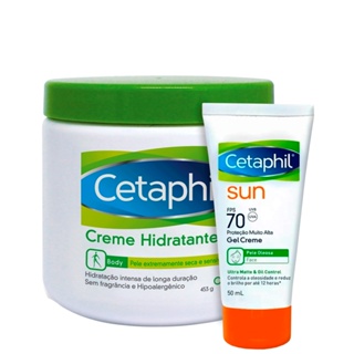 Kit Cetaphil Hidratação e Proteção Solar Duo (2 Produtos)