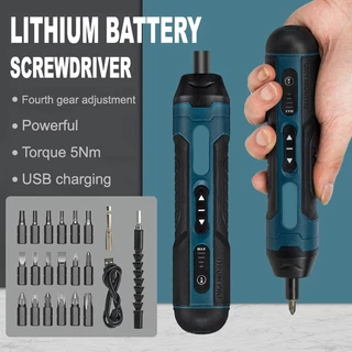 Chave De Fenda Elétrica Sem Fio De 3,6v Mini Berbequim A Bateria De Lítio Recarregável De 1300mah Conjunto De Ferramentas Elétricas De Manutenção Doméstica