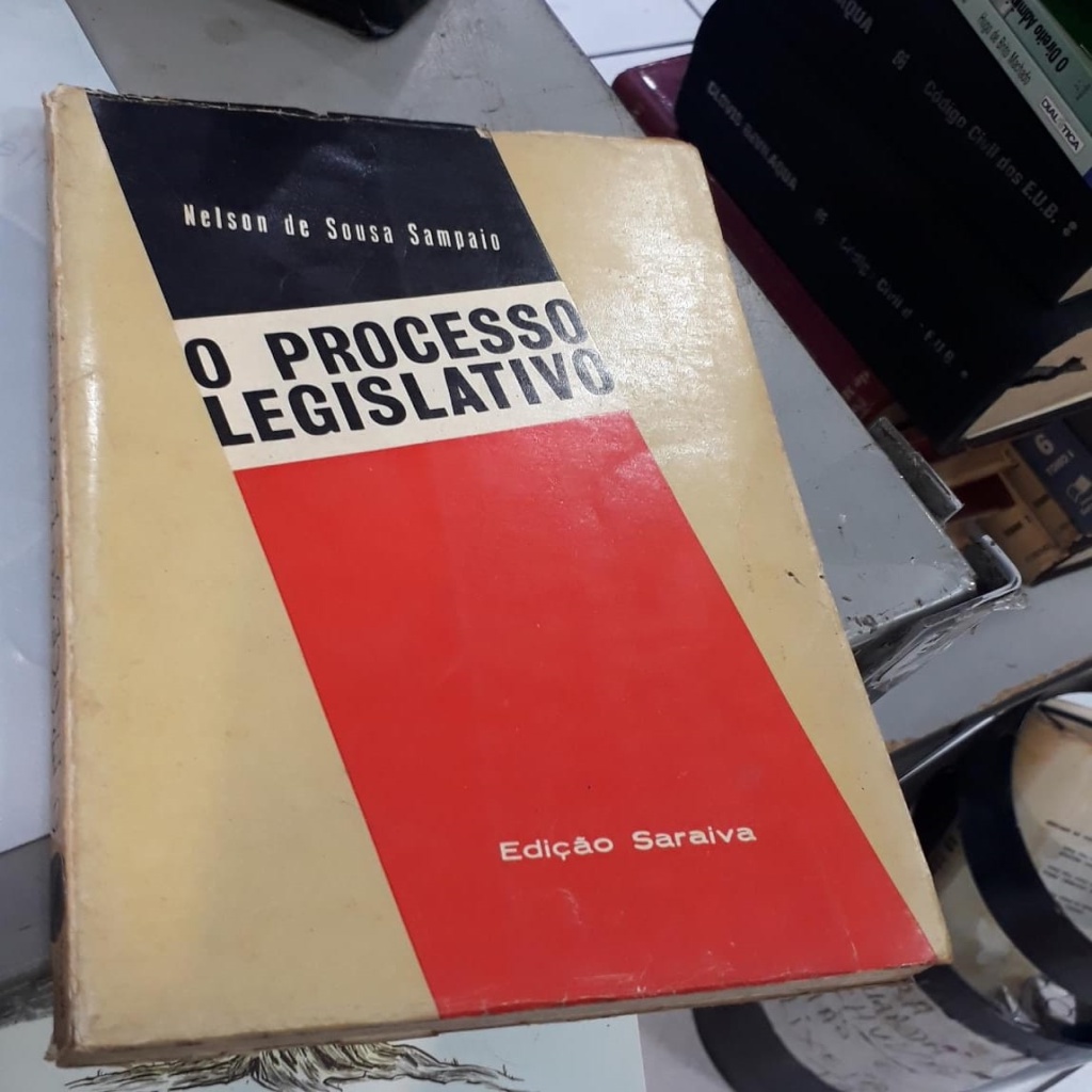 O Processo Legislativo autor Nelson de Sousa Sampaio | Shopee Brasil