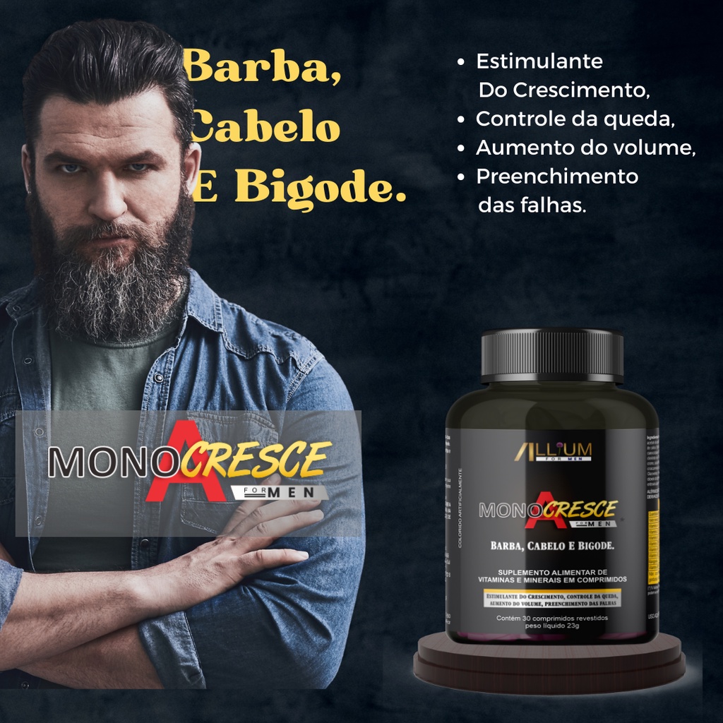 Caspula Monocresce Crescimento Capilar