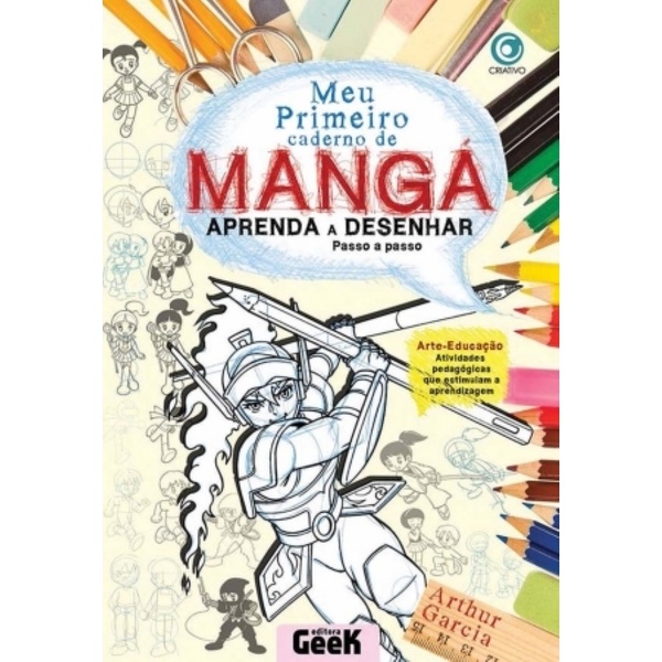 Aprenda A Desenhar Passo A Passo Meu Primeiro Caderno De Mangá Vol2 Shopee Brasil 2223