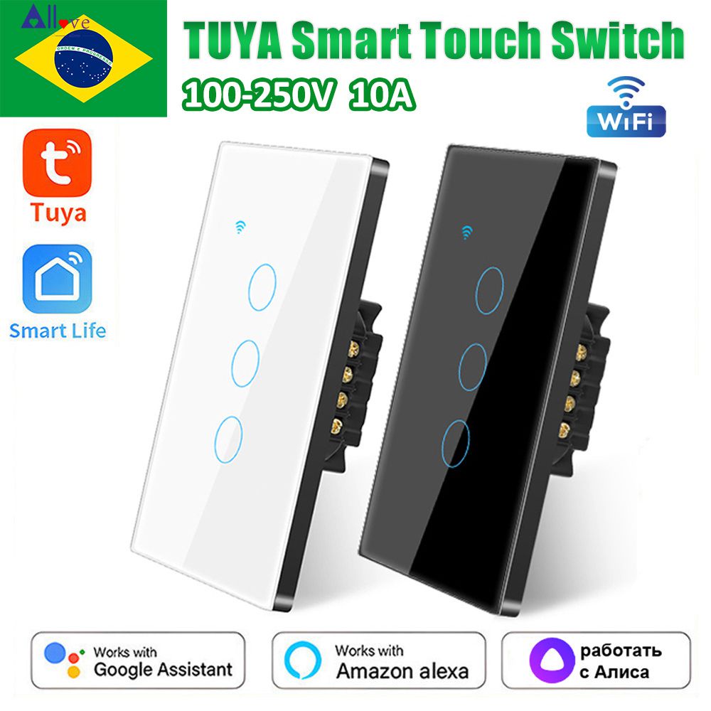 Interruptor Zigbee de 2 Botões Tuya Smart Life Repete Sinal - Ekaza -  Interruptor Inteligente - Magazine Luiza