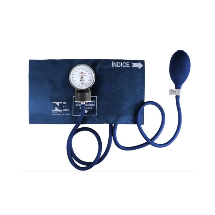 Aparelho De Pressão Manual Esfigmomanômetro Premium Colorido