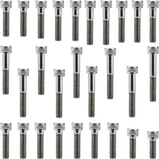Kit parafusos inox tampa motor lateral esquerda+direita NX4 NX400 Falcon 1999 a 2015 Honda