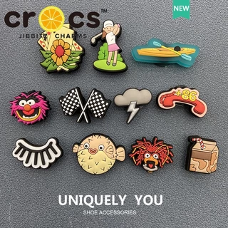 cross jibbit Encanta Sapatos Buraco Flor Acessórios 2023 Novo Estilo Botão DIY