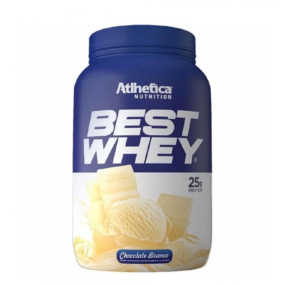 Best Whey (900g) – Atlhetica Nutrition – Chocolate Branco