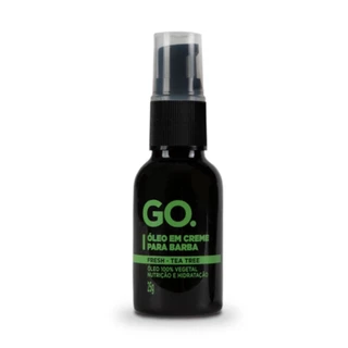 Óleo Em Creme Para Barba Tea Tree Go Man Masculino 25ml