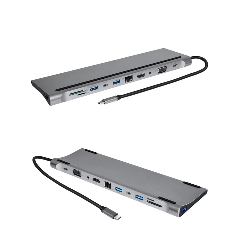 Dock Station 11 Em 1 Usb C Notebook Hp, Dell, Lenovo Shopee Brasil