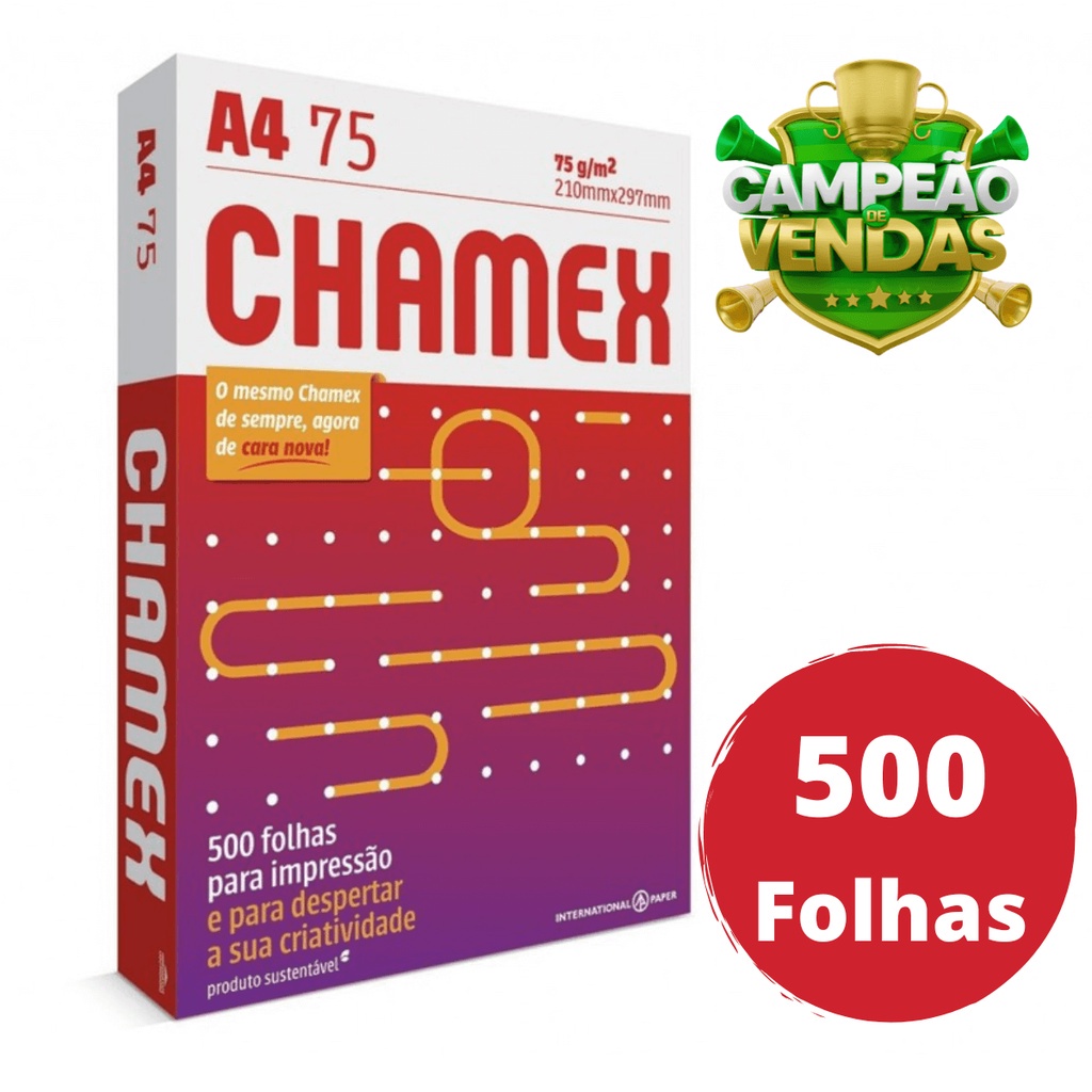 500 Folhas de Papel Sulfite A4: Onde Comprar | BuscaProdutos