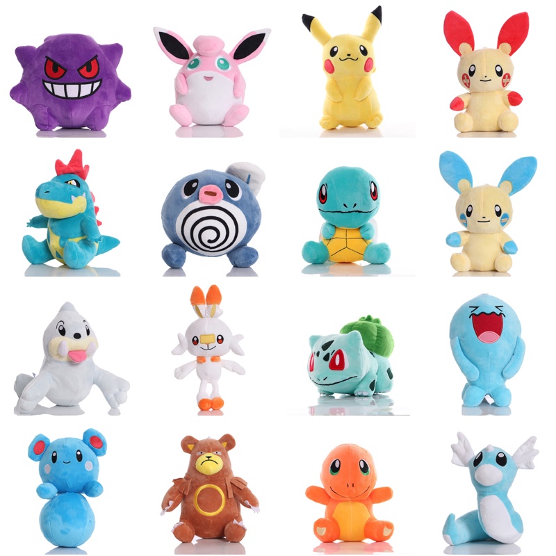 Pokemon pikaqiu a simulação brinquedos irradiativos andando kawaii