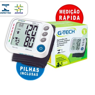 Aparelho de Pressão Digital de Pulso G-Tech GP400