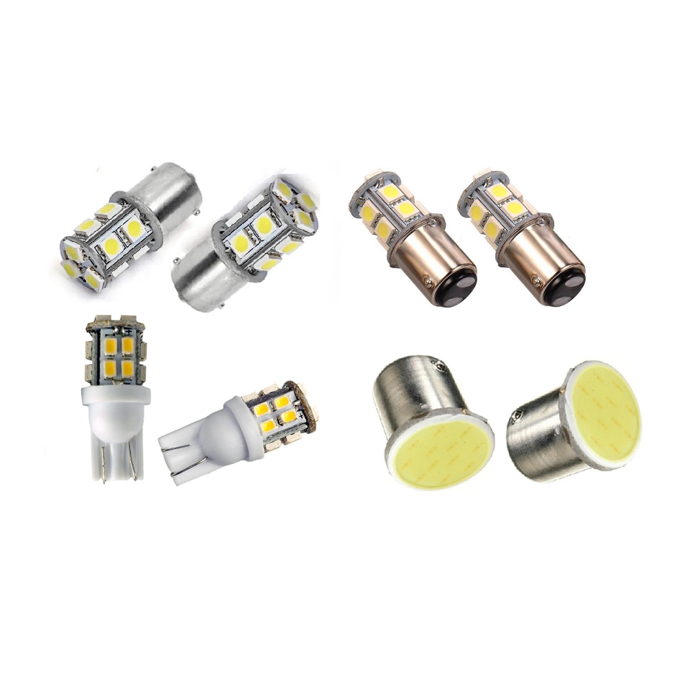 Lâmpadas Led 6k Tras Seta Ré Freio Fiat Bravo 2000 a 2003