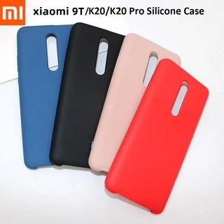 Capa Protetora De Silicone Líquido Xiaomi Mi 9T Redmi K20 Pro Silky Soft Touch Finish Caixa Para Telefone