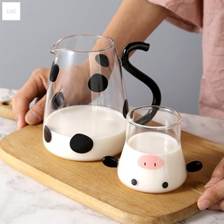 Conjunto De Carafe De Design De Vaca Com Isolamento Térmico Sem Odor Resistente Para Segurar Suco De Café Leite