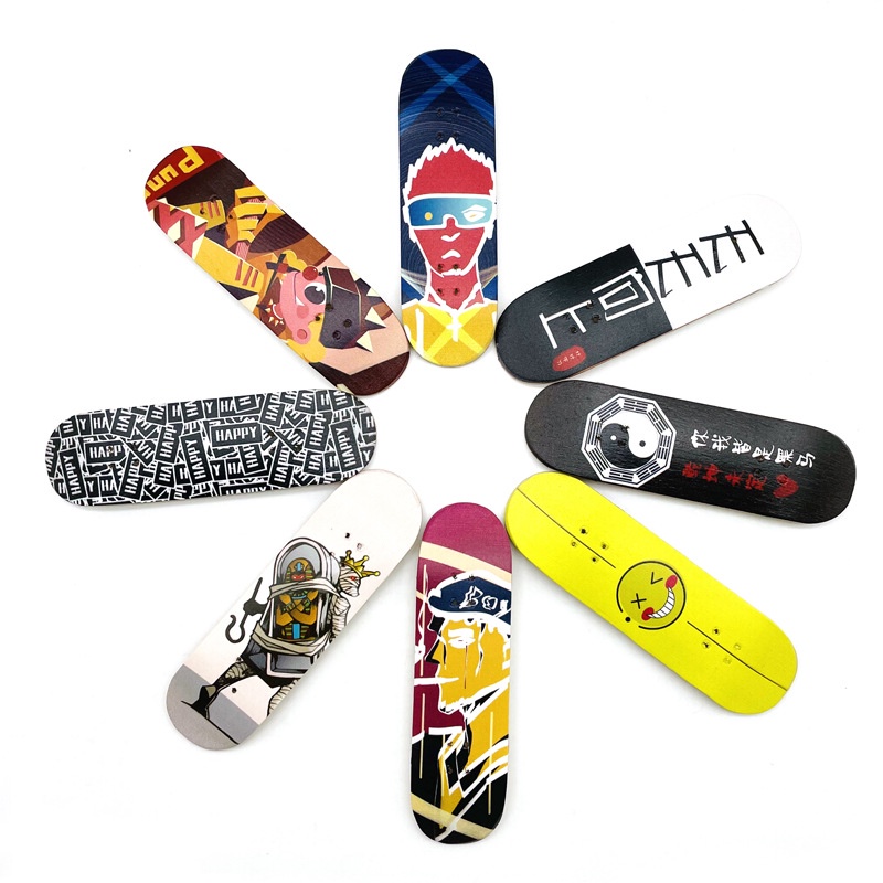 Prancha De Skate 1 Peça, Molde De Dedo Duplo Longboard Para Peixes, Mini  Skateboard Com Dedo Duplo Rocker Para Mini Skate - Peças E Acessórios Para  Patinetes - AliExpress
