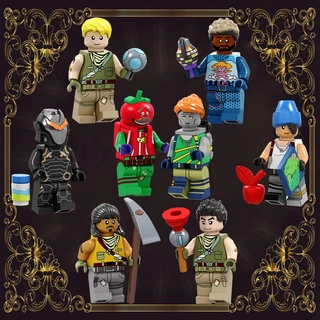 Jogo Fortnite Pele Padrão No . 1 Love Ranger Brinquedos Educativos De Aniversário Para Crianças Bricolage Blocos De Construção Minifiguras Tijolos Filme