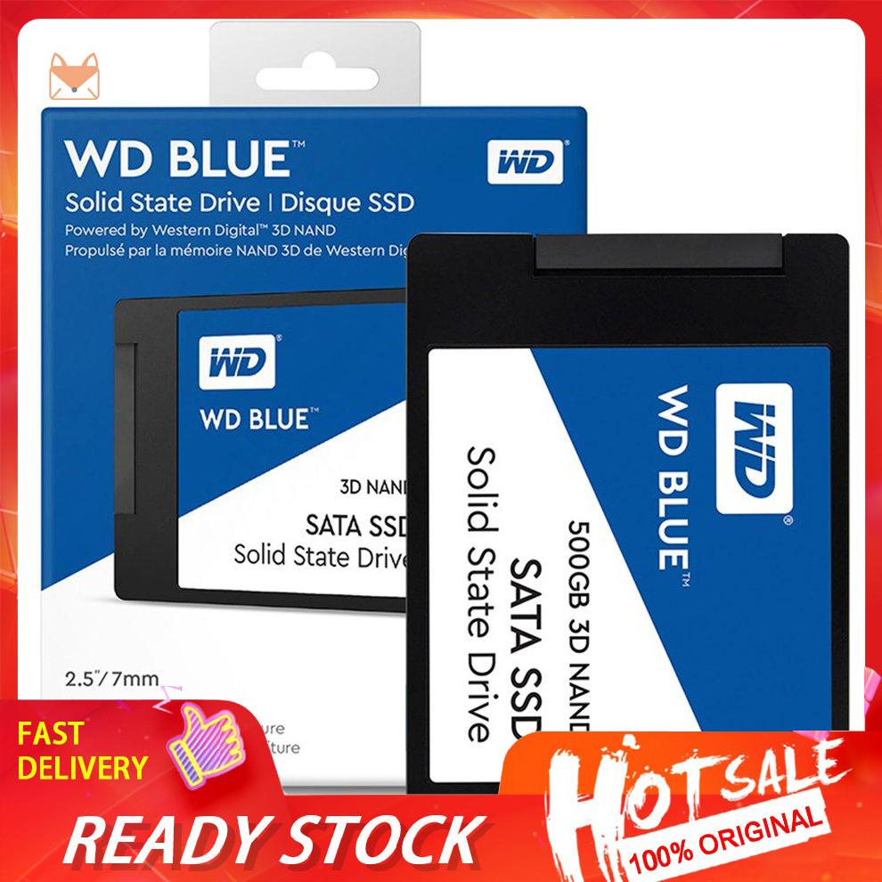 western digital 3D NAND SATA SSD 1TB Blue 3D NAND Internal PC SSD SATA III 6 Gb/s SATA SSD wd