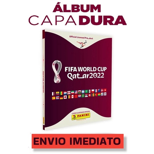 Álbum CAPA DURA Copa Do Mundo 2022 Qatar Oficial - Pronta Entrega