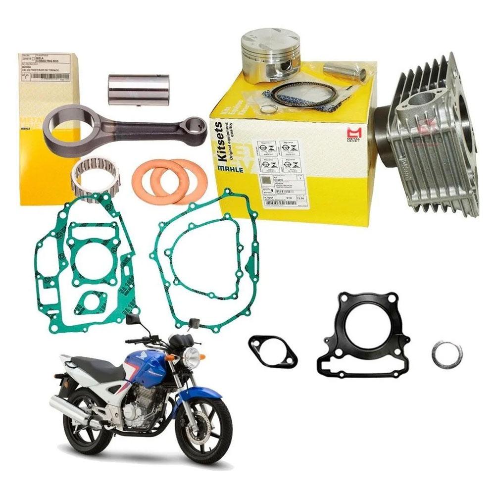 Kit Cilindro Twister 250 até 2008 Xr 250 Tornado Todos anos Metal Leve