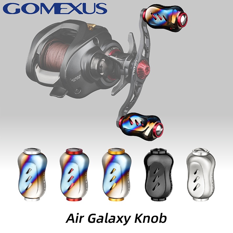 Gomexus Bouton d'alimentation en titane 30 mm TA30