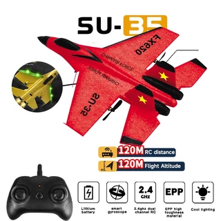 Novo Avião Jato Controle Remoto SU35 Altamente Resistente, Voo Rápido 120M, Presente Perfeito