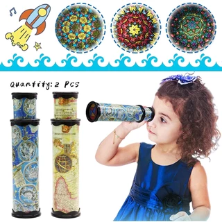 Caleidoscópio De Rotação Escalonável Óculos De Mágico Ajustável Brinquedo Mundial Colorido Para Crianças Educacional Clássico