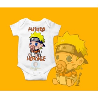 Body Roupa Para Bebê Anime Naruto Menino Geek Papai Desenho