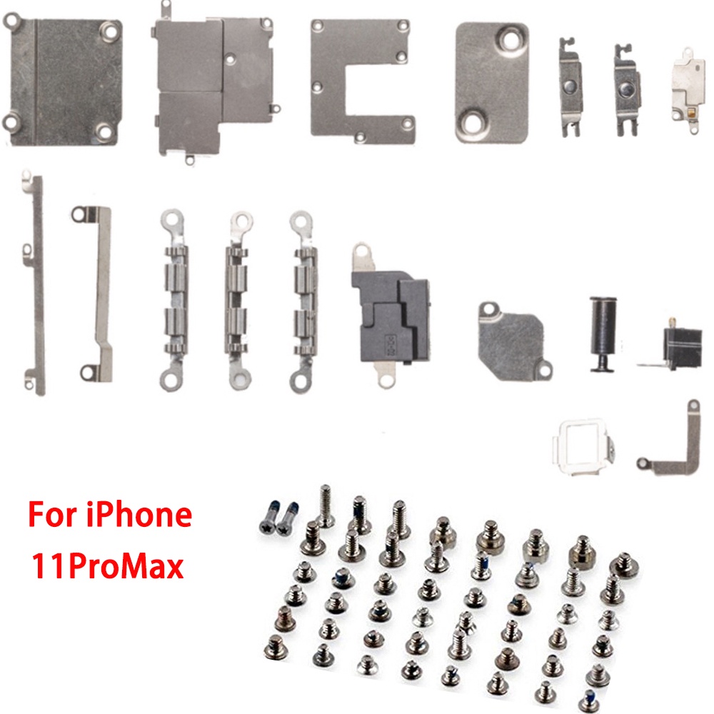 iPhone 6, 6s, 7, XR セット4台 De Parafusos Completos + Suporte De Metal Interno Para iPhone 5S