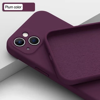 Capa De Silicone Para Telefone IPhone 11 13 14 12 Mini Pro Max 14 Plus X XR XS 7 8 Macia De