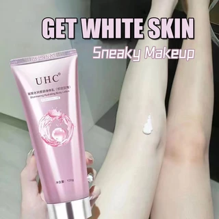 UHC Creme Branqueador Corporal 100g Rejuvenescimento Branco Melhora O Leite Hidratante De Amônia Baça/100g Brilhante em Oferta na Shopee