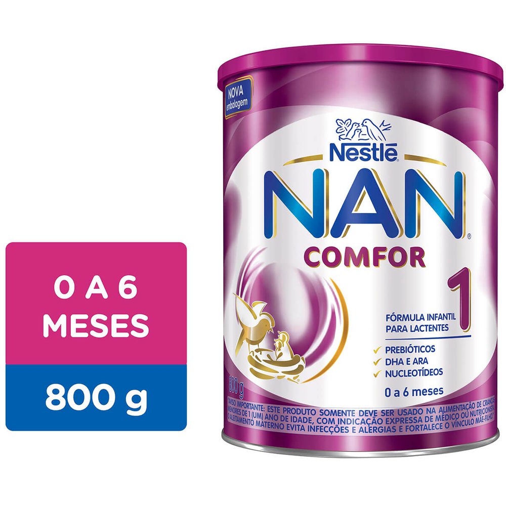 Formula Infantil Nan Comfor 1 800G