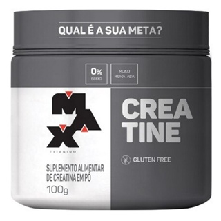 Creatina Max Titanium Pote 100g