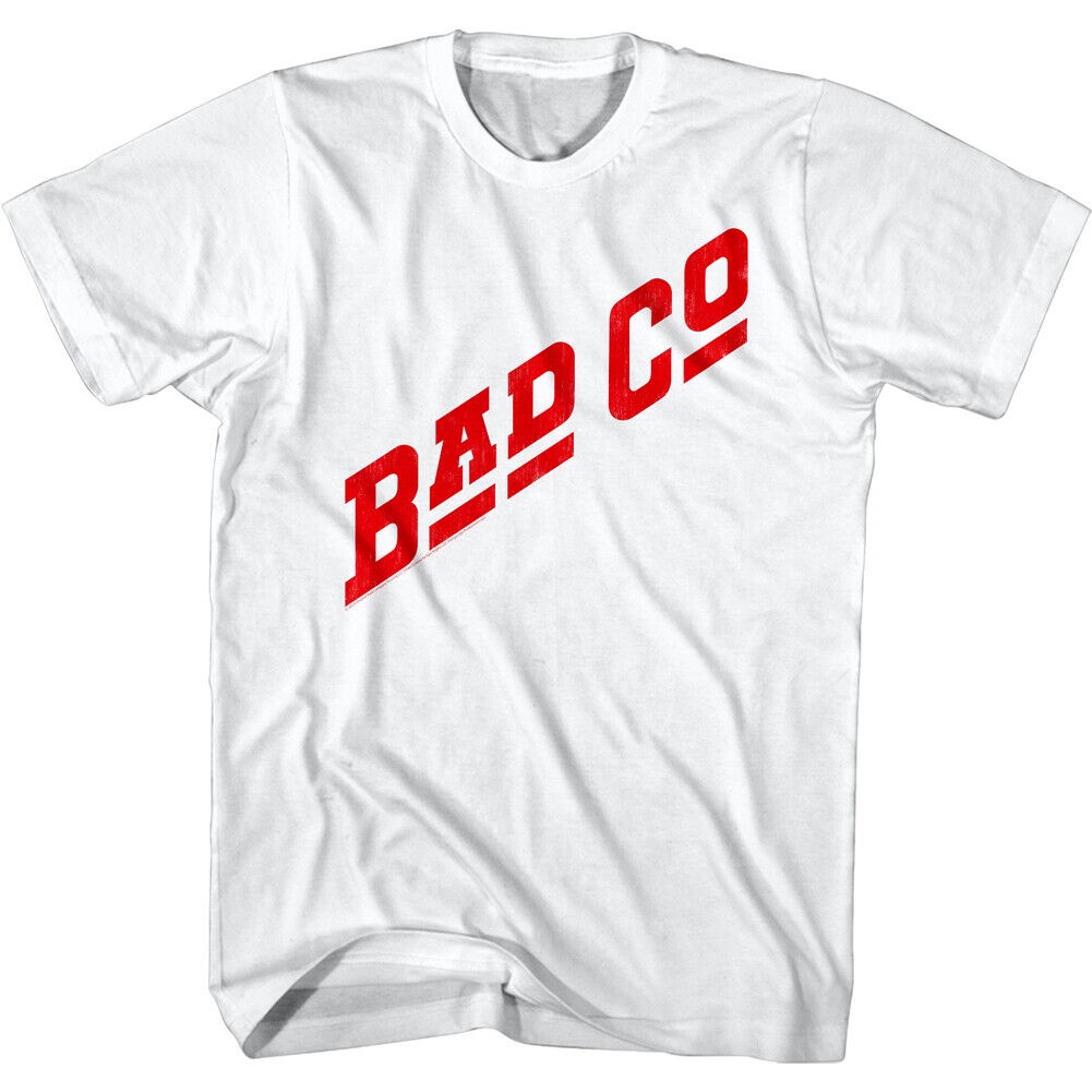 Camiseta Bad Company Logo Vintage, 100% Algodão. - Roquenrou