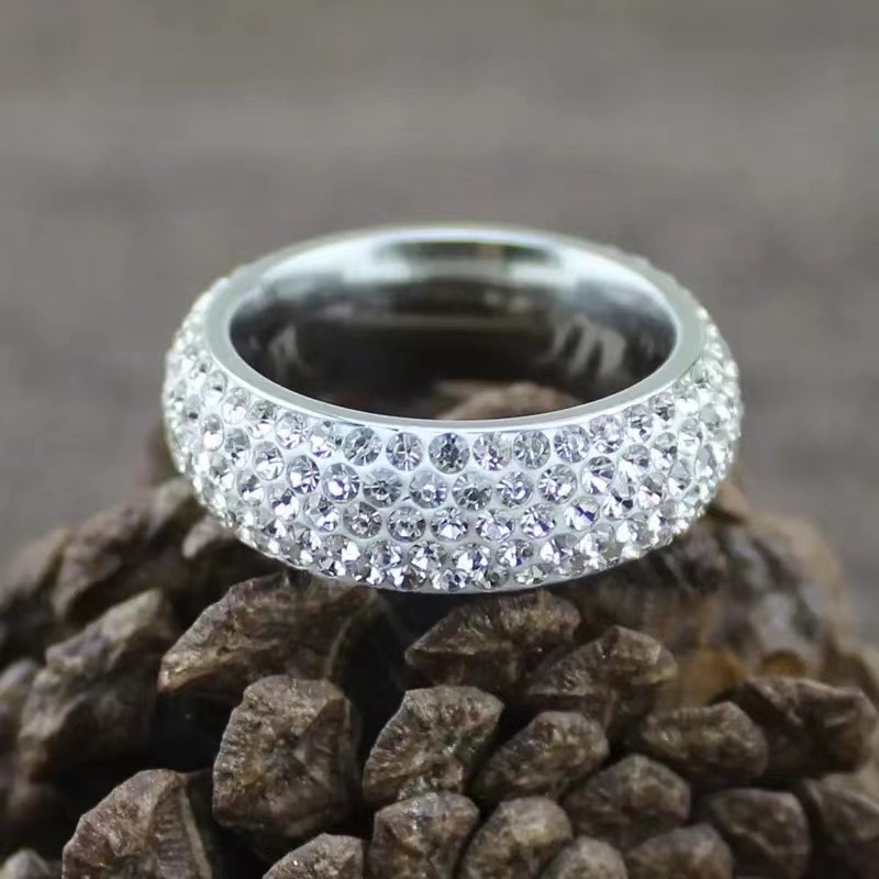 Dedeira Anel Cravejado Ice Masculino Hiphop 01